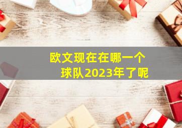 欧文现在在哪一个球队2023年了呢