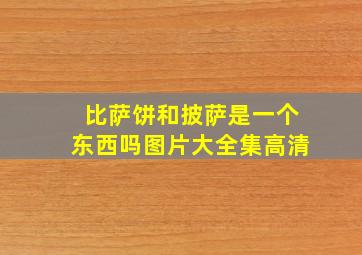 比萨饼和披萨是一个东西吗图片大全集高清