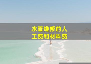 水管维修的人工费和材料费