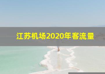 江苏机场2020年客流量