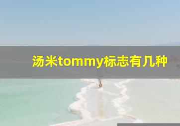 汤米tommy标志有几种