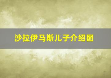 沙拉伊马斯儿子介绍图