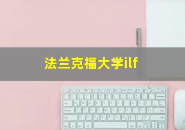 法兰克福大学ilf