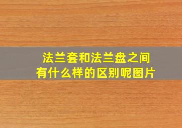 法兰套和法兰盘之间有什么样的区别呢图片