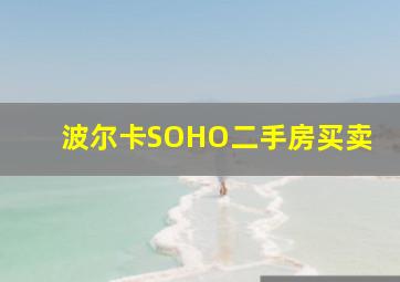 波尔卡SOHO二手房买卖