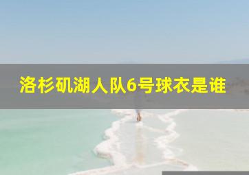 洛杉矶湖人队6号球衣是谁