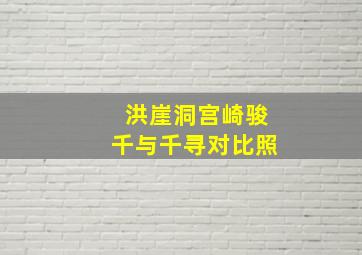 洪崖洞宫崎骏千与千寻对比照