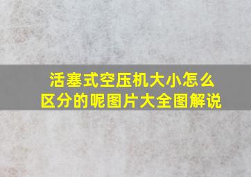 活塞式空压机大小怎么区分的呢图片大全图解说