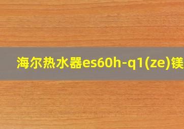 海尔热水器es60h-q1(ze)镁棒