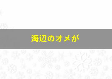 海辺のオメが