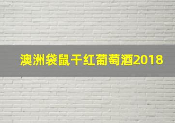 澳洲袋鼠干红葡萄酒2018