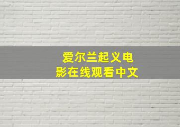 爱尔兰起义电影在线观看中文