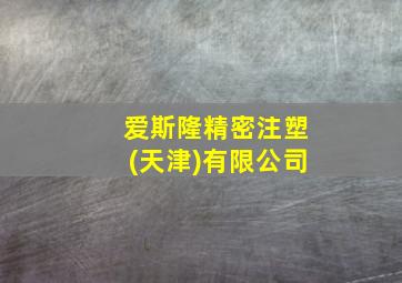 爱斯隆精密注塑(天津)有限公司