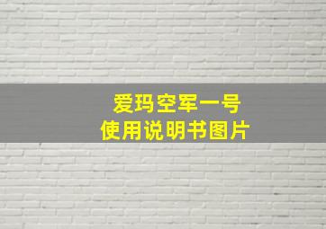 爱玛空军一号使用说明书图片