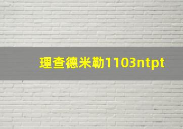 理查德米勒1103ntpt