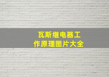 瓦斯继电器工作原理图片大全