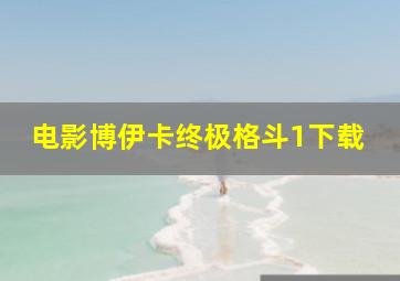 电影博伊卡终极格斗1下载