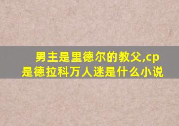 男主是里德尔的教父,cp是德拉科万人迷是什么小说