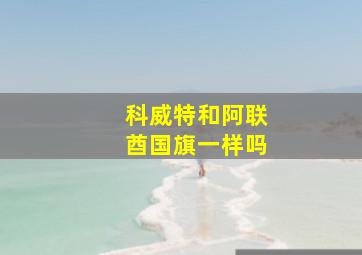 科威特和阿联酋国旗一样吗