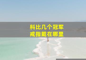 科比几个冠军戒指戴在哪里