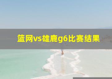 篮网vs雄鹿g6比赛结果