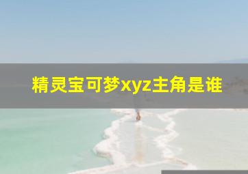 精灵宝可梦xyz主角是谁