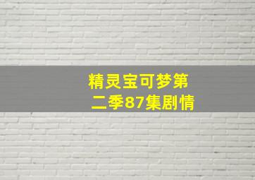 精灵宝可梦第二季87集剧情