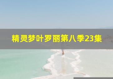 精灵梦叶罗丽第八季23集