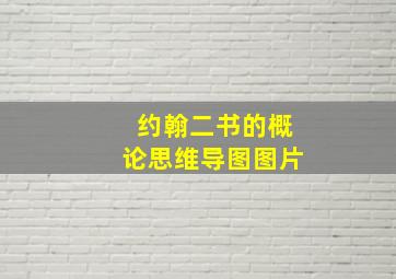 约翰二书的概论思维导图图片