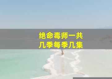 绝命毒师一共几季每季几集