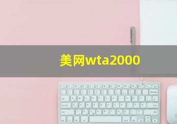 美网wta2000