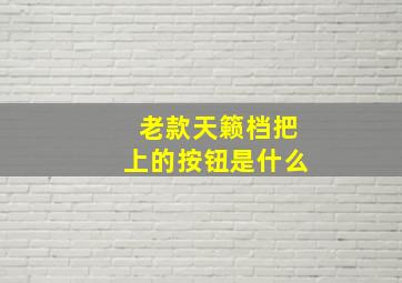 老款天籁档把上的按钮是什么