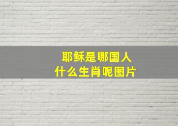 耶稣是哪国人什么生肖呢图片