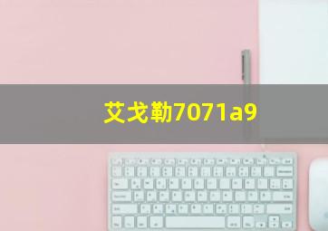 艾戈勒7071a9