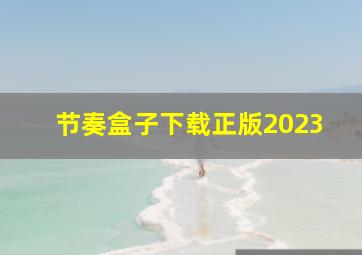 节奏盒子下载正版2023