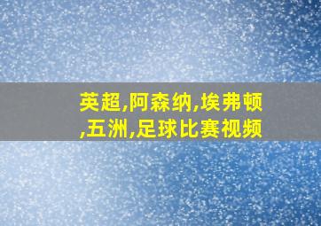 英超,阿森纳,埃弗顿,五洲,足球比赛视频