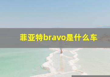 菲亚特bravo是什么车