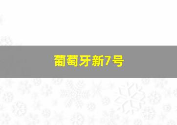 葡萄牙新7号