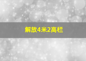 解放4米2高栏