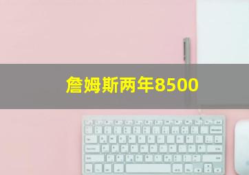 詹姆斯两年8500