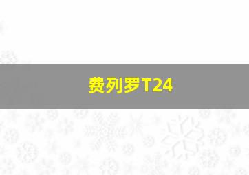 费列罗T24