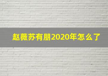 赵薇苏有朋2020年怎么了