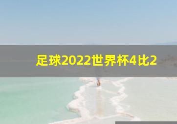 足球2022世界杯4比2