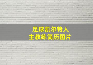 足球凯尔特人主教练简历图片