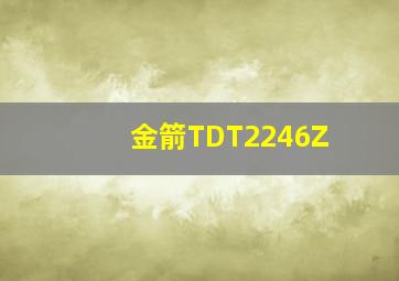 金箭TDT2246Z