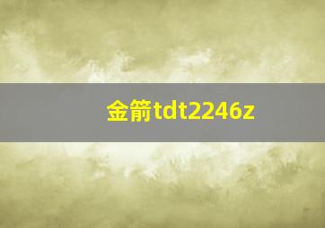 金箭tdt2246z