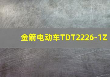 金箭电动车TDT2226-1Z