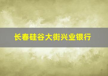 长春硅谷大街兴业银行