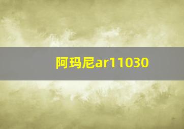 阿玛尼ar11030