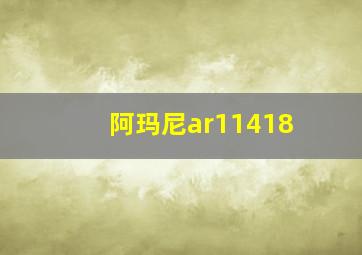 阿玛尼ar11418